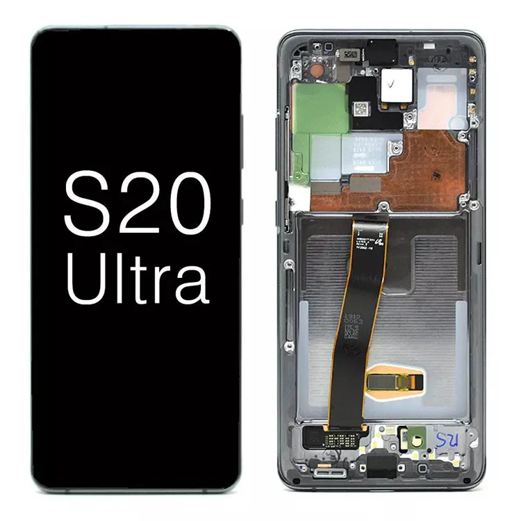 Для Samsung Galaxy S20 Ultra G988 5G OLED -дисплей РК -сенсорний екран