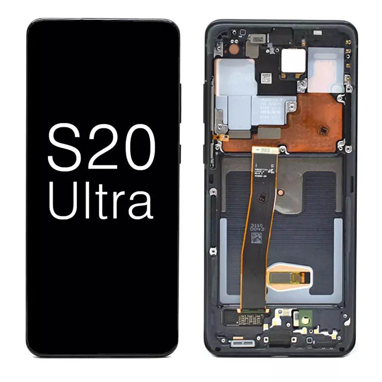 Для Samsung Galaxy S20 Ultra G988 5G OLED -дисплей РК -сенсорний екран