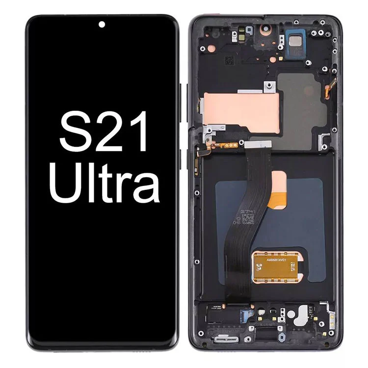 Для заміни сенсорного екрану Samsung Galaxy S21 Ultra РК -дисплей
