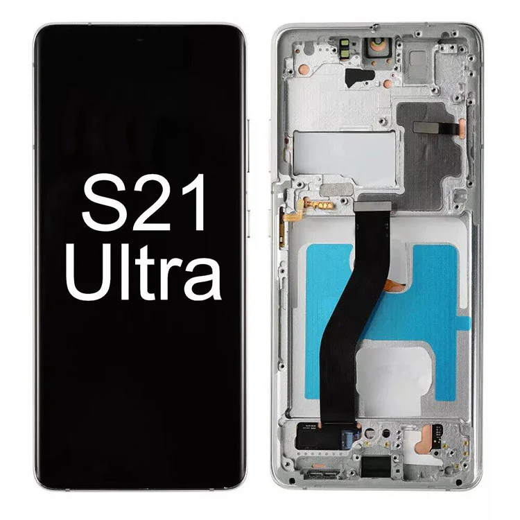 Для заміни сенсорного екрану Samsung Galaxy S21 Ultra РК -дисплей